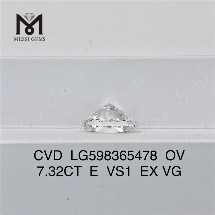 7.32CT E VS1 EX VG OV cvd diamante en línea LG598365478丨Messigems