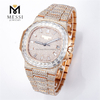 Reloj Iced Out Moissanite de lujo y brillo MSA-582