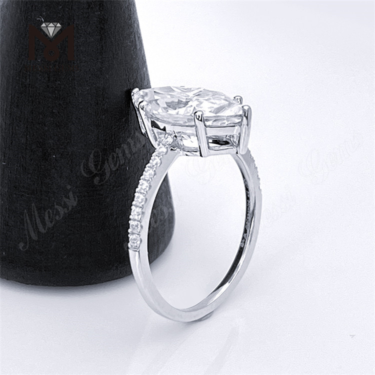 14k 18k oro blanco IGI 3ct laboratorio marquise anillo de diamantes moda