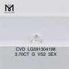 Diamantes CVD 3.70CT G VS2 3EX para calidad y ahorro al por mayor LG591304198 丨 Messigems