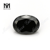 Moissanite negro de forma ovalada 8x10mm piedras sueltas de moissanite precio de fábrica gemas en stock