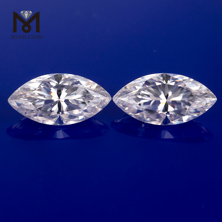 moissanita de 7x14 mm