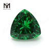 Precio al por mayor Trillion Cut 10x10mm Verde Cubic Zirconia Loose CZ Stone