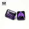13*18 amatista gemas sueltas zirconia cúbica talla esmeralda