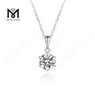 Colgante Messi Gems diseño clásico collar de plata 925 para mujer