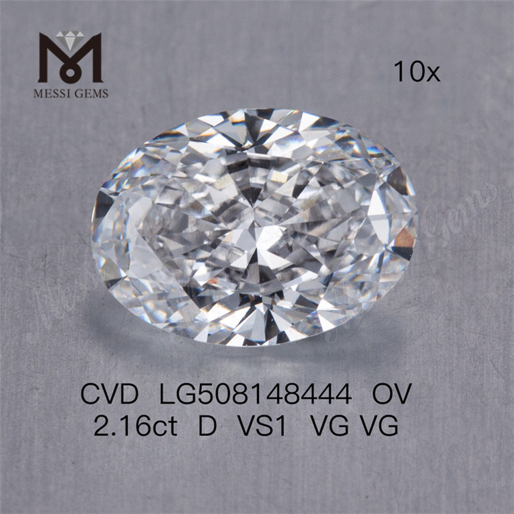 2.16CT D vs laboratorio diamante ov cvd laboratorio precio de fábrica de diamantes