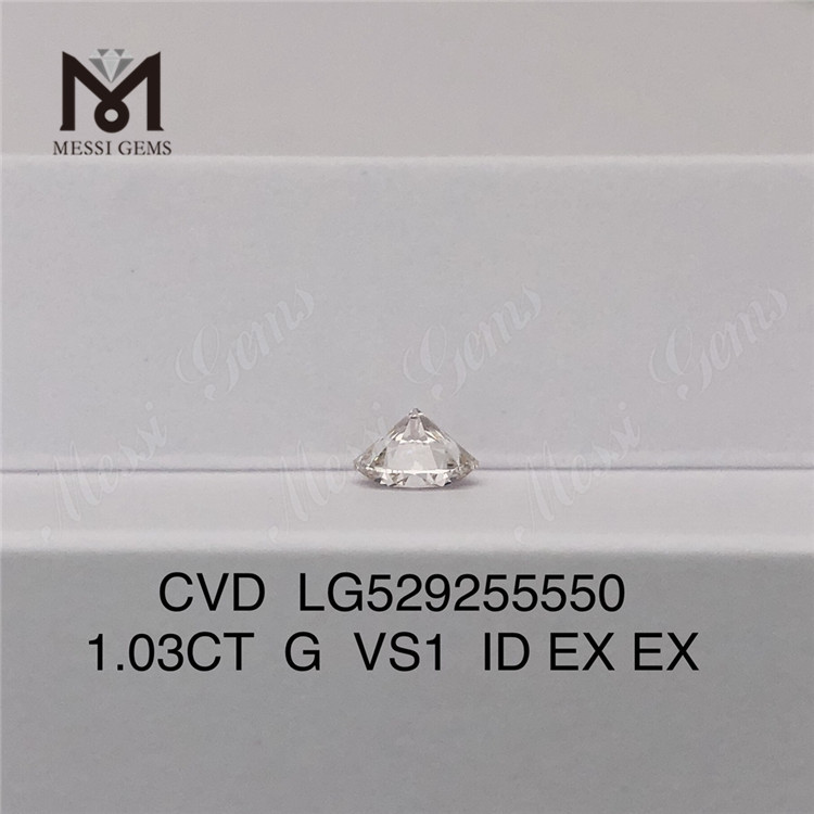 1.03CT G VS1 Venta de diamantes sueltos de laboratorio ID EX EX Diamantes cultivados en laboratorio al por mayor 