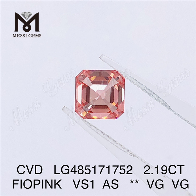 2.19CT FIOPINK VS1 AS VG VG diamante de laboratorio al por mayor CVD LG485171752