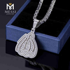 colgantes de rapero en moissanite diamante colgante helado