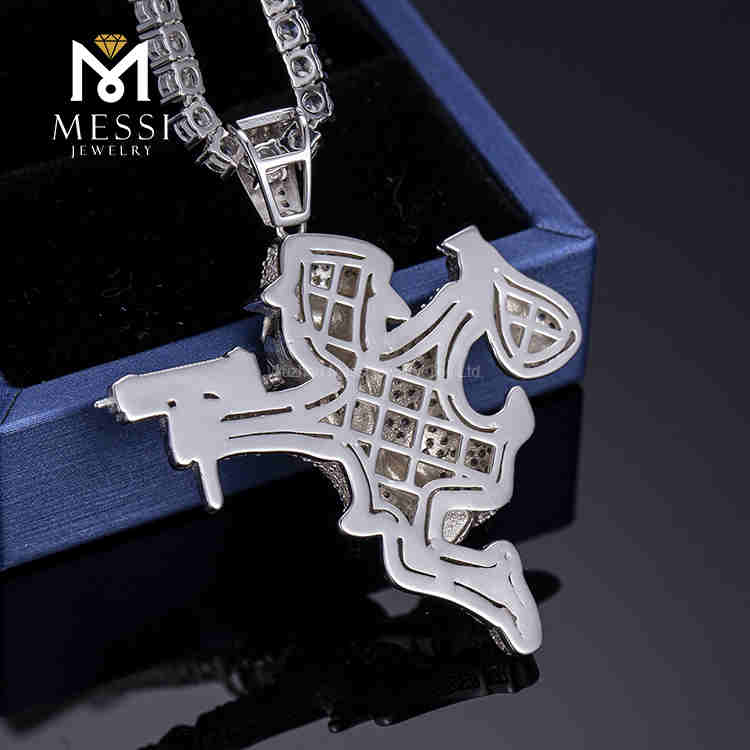 collar de moda de alta calidad de ladrón de caballero de cadena caliente de hip hop