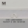 10.01CT Diamante Blanco Lab E VS1 ID IGI LG631425354丨Messigems