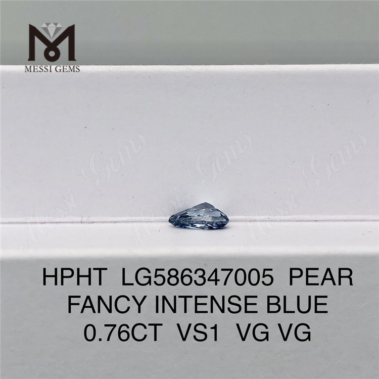 0.76CT VS1 VG VG HPHT PS Diamante azul intenso elegante LG586347005