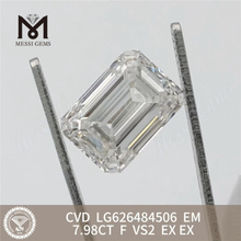 7.98CT F VS2 EM IGI diamante CVD LG626484506 丨Messigems