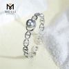 Pulseras elegantes de perlas de Tahití S925 de 10-11 mm