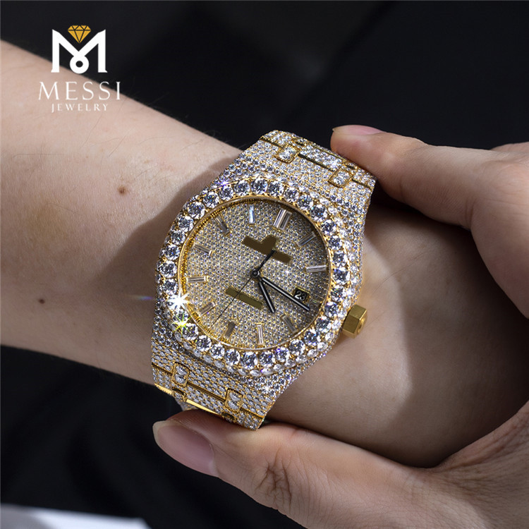 mejores relojes moissanite de oro