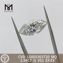 2.54CT G VS1 MQ igi cert diamante CVD Onsale LG605363720丨Messigems 