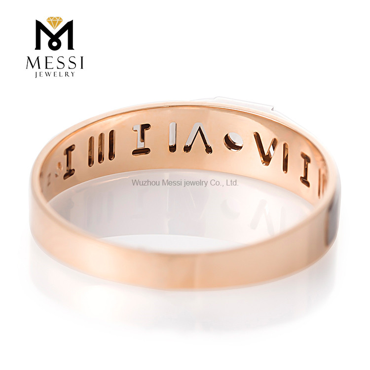 Anillos de pareja de diamantes cultivados EX Lab para compromiso Anillos de boda para parejas