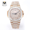 Reloj Iced Out Moissanite de lujo y brillo MSA-582