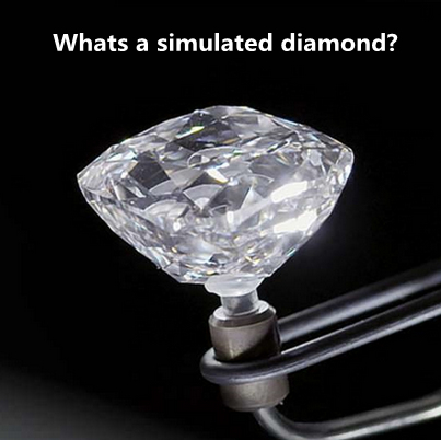 ¿Qué es un diamante simulado?