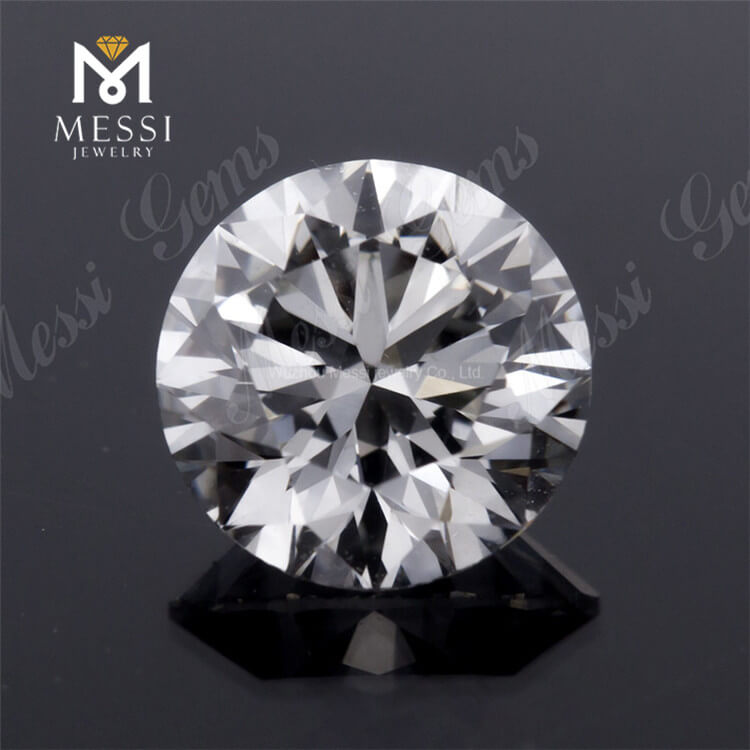 Comercio al por mayor Pulido 1.06ct Laboratorio Crecido Diamante Redondo Brillante Suelto HPHT Diamante