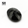 7*9 forma ovalada piedra preciosa suelta de alta calidad circonita cúbica negra