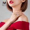 1ct 14k fashon anillos de boda moissanite anillo de oro para niñas