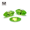 fábrica verde manzana marquise zirconia cúbica sintética suelta cz piedra