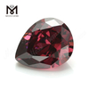 Venta al por mayor Pera suelta Forma 10 x 12 mm CZ rodolita Cubic Zirconia Stone