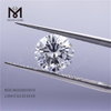 Certificado HPHT CVD NGIC de corte redondo de diamantes cultivados en laboratorio de 2.09ct E SI2
