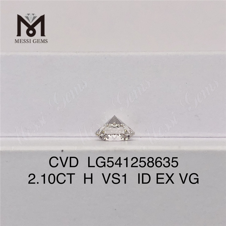 2.10CT H VS1 diamantes hechos por el hombre RD diamante de laboratorio suelto precio al por mayor