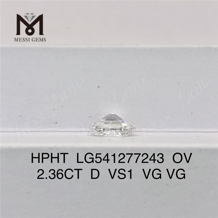 2.36CT D VS1 VG VG HPHT OV diamante cultivado en laboratorio IGI