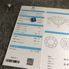 Diamante sintético HPHT de 0,80 quilates D VVS2 3EX Lab Diamonds 
