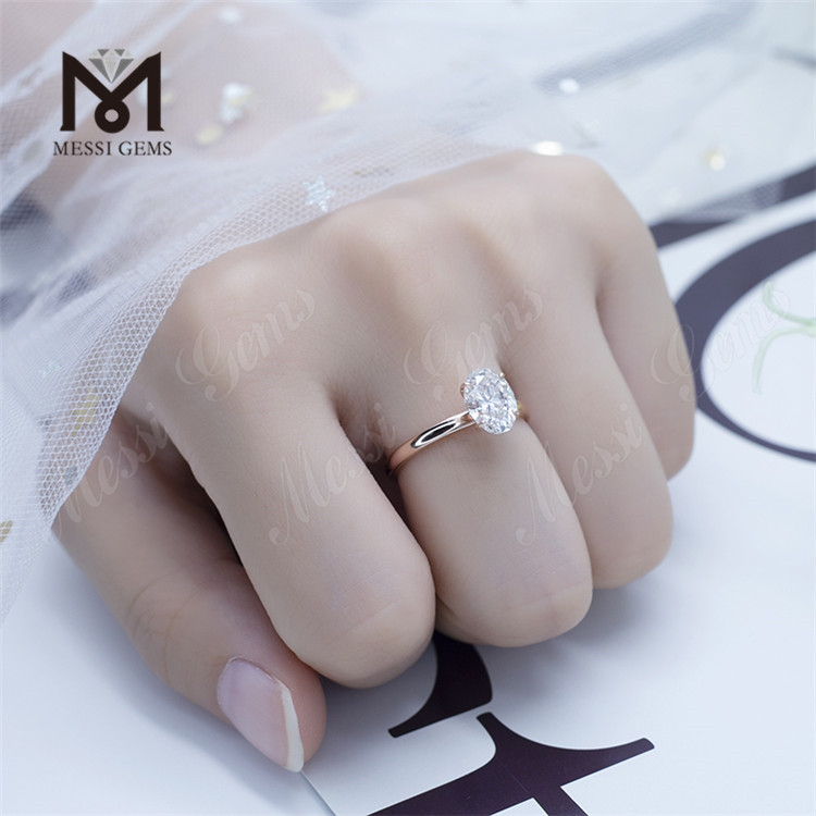 anillo de compromiso solitario