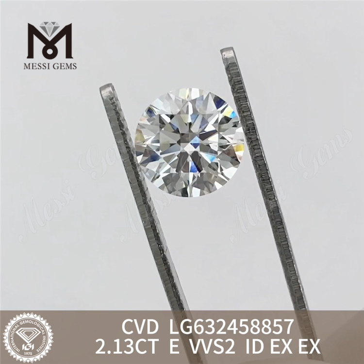 2.13CT E VVS2 ID EX EX CVD 2ct diamantes fabricados LG632458857