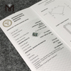 5ct Diamantes de laboratorio de talla esmeralda Verde SI1 EX VG EM FANCY VERDE GRISICO HECHO POR EL HOMBRE CVD LG586346993 