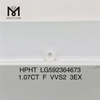 1.07CT F VVS2 3EX Diamantes HPHT cultivados en laboratorio LG592364673