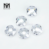 Piedra de zirconia cúbica sintética color blanco talla princesa cuadrada