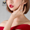 1ct 14k fashon anillos de boda moissanite anillo de oro para niñas