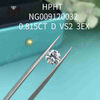 0.815 quilates D/VS2 diamantes redondos hechos en laboratorio precio 3EX