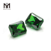 Piedras preciosas de circonita cúbica verde de zirconia cúbica de 8x10mm con corte octágono más vendido