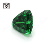 Precio al por mayor Trillion Cut 10x10mm Verde Cubic Zirconia Loose CZ Stone