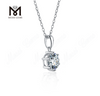 Colgante Messi Gems diseño clásico collar de plata 925 para mujer