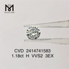 1.18ct H rd lab diamond 3EX vvs comprar diamantes cvd precio de fábrica en línea