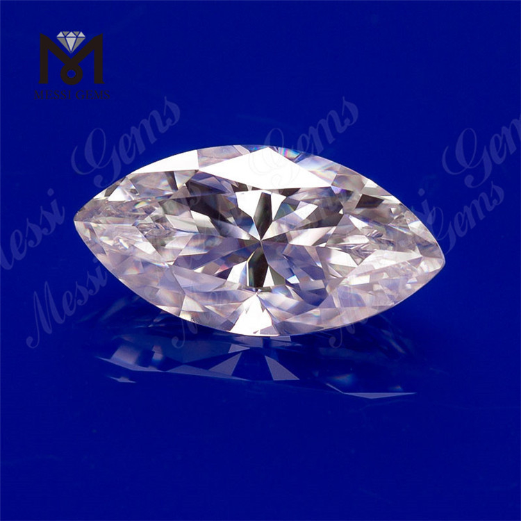 Marquesa Forma 1 ~ 10 mm Corte brillante Color blanco DEF Moissanite suelto Precio al por mayor