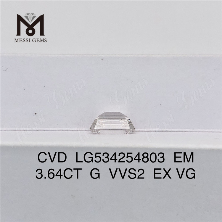 3.64CT G VVS2 EX VG EM mejores diamantes de laboratorio en línea CVD LG534254803