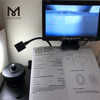 1.06ct D VVS1 EX EX OVAL Diamante sintético CVD