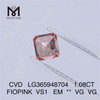 1.08CT FIOPINK VS1 EM diamante de laboratorio al por mayor CVD LG365948704