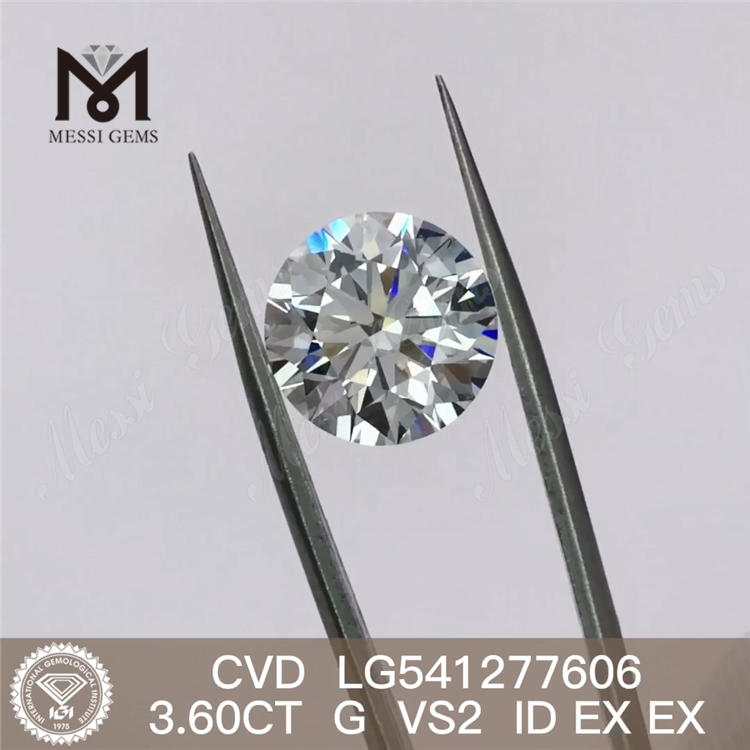3.6CT G vs2 diamante de laboratorio suelto RD Cut cvd diamantes precio al por mayor