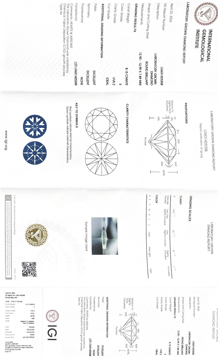 diamante de laboratorio