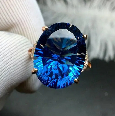 Topacio azul